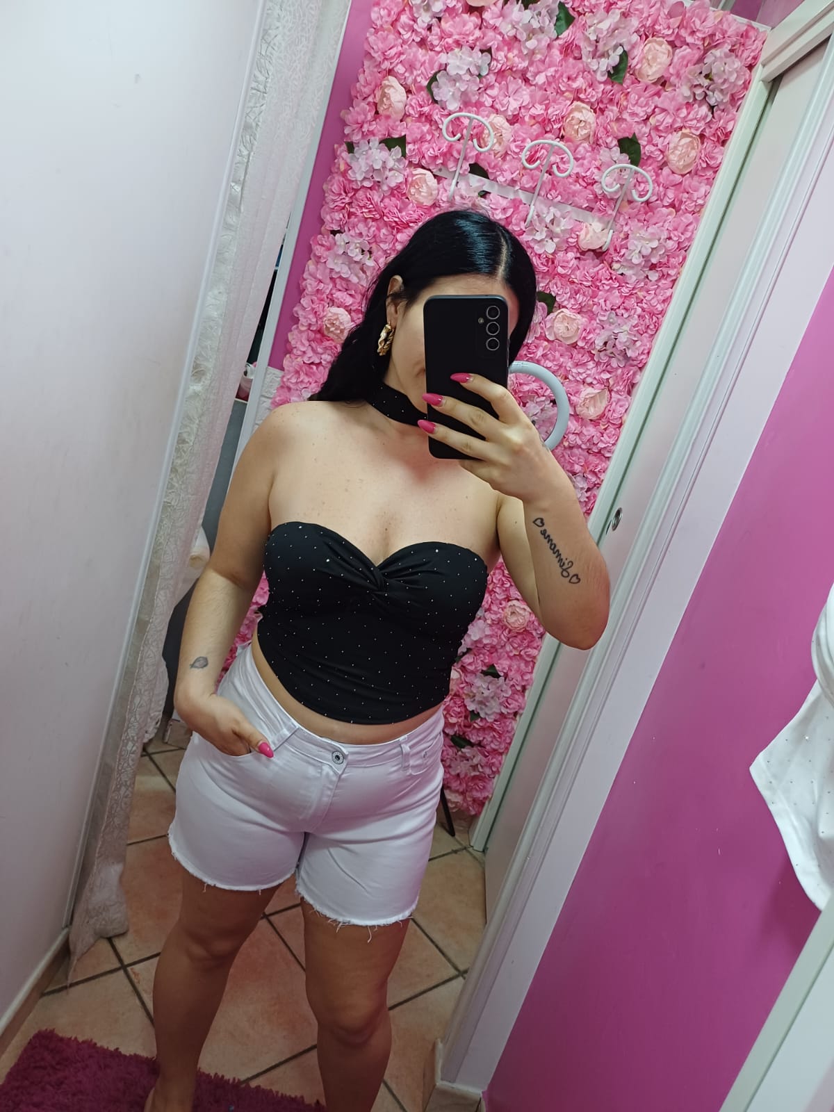 Top brillantinato