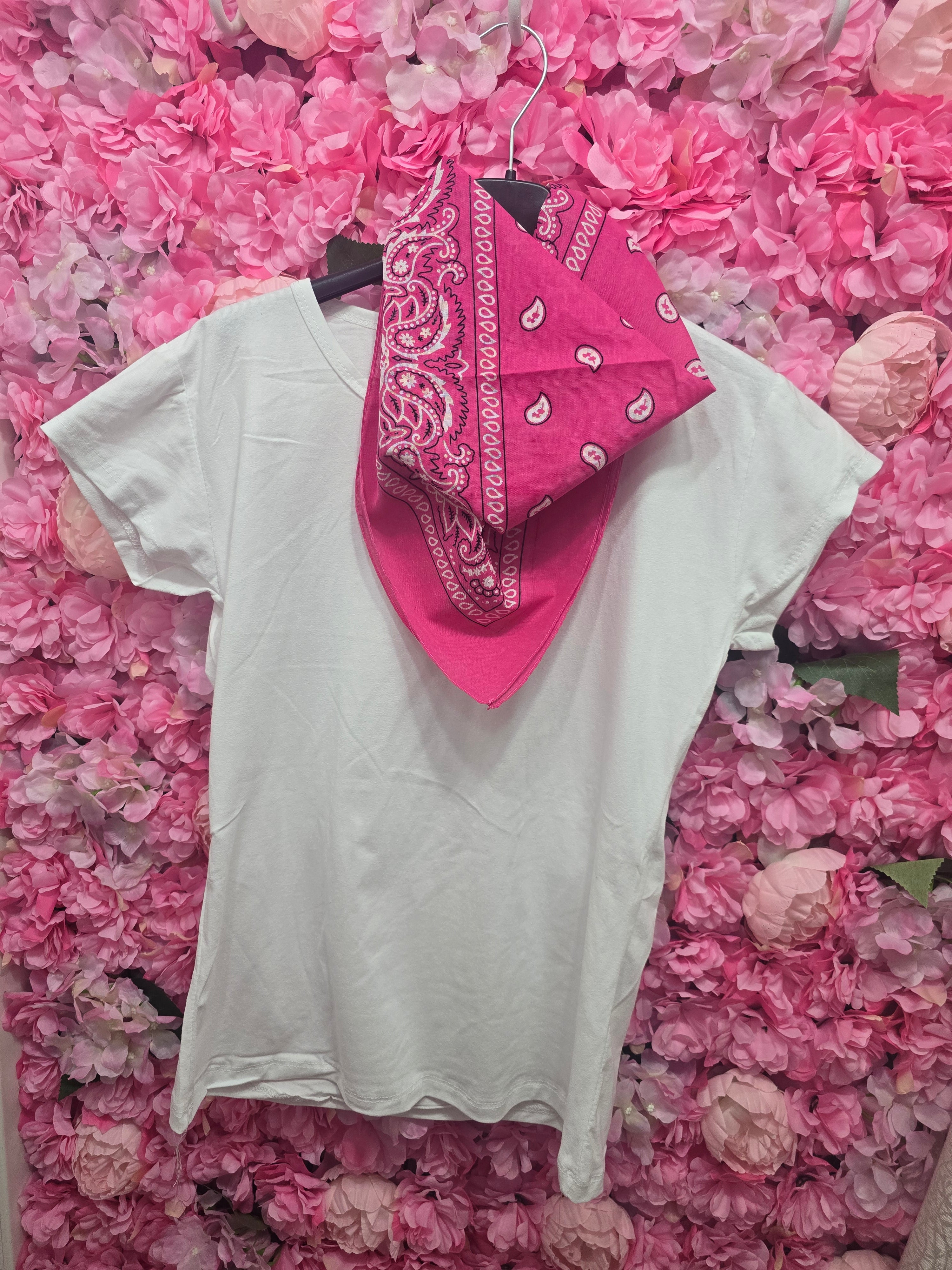 T-shirt bandana