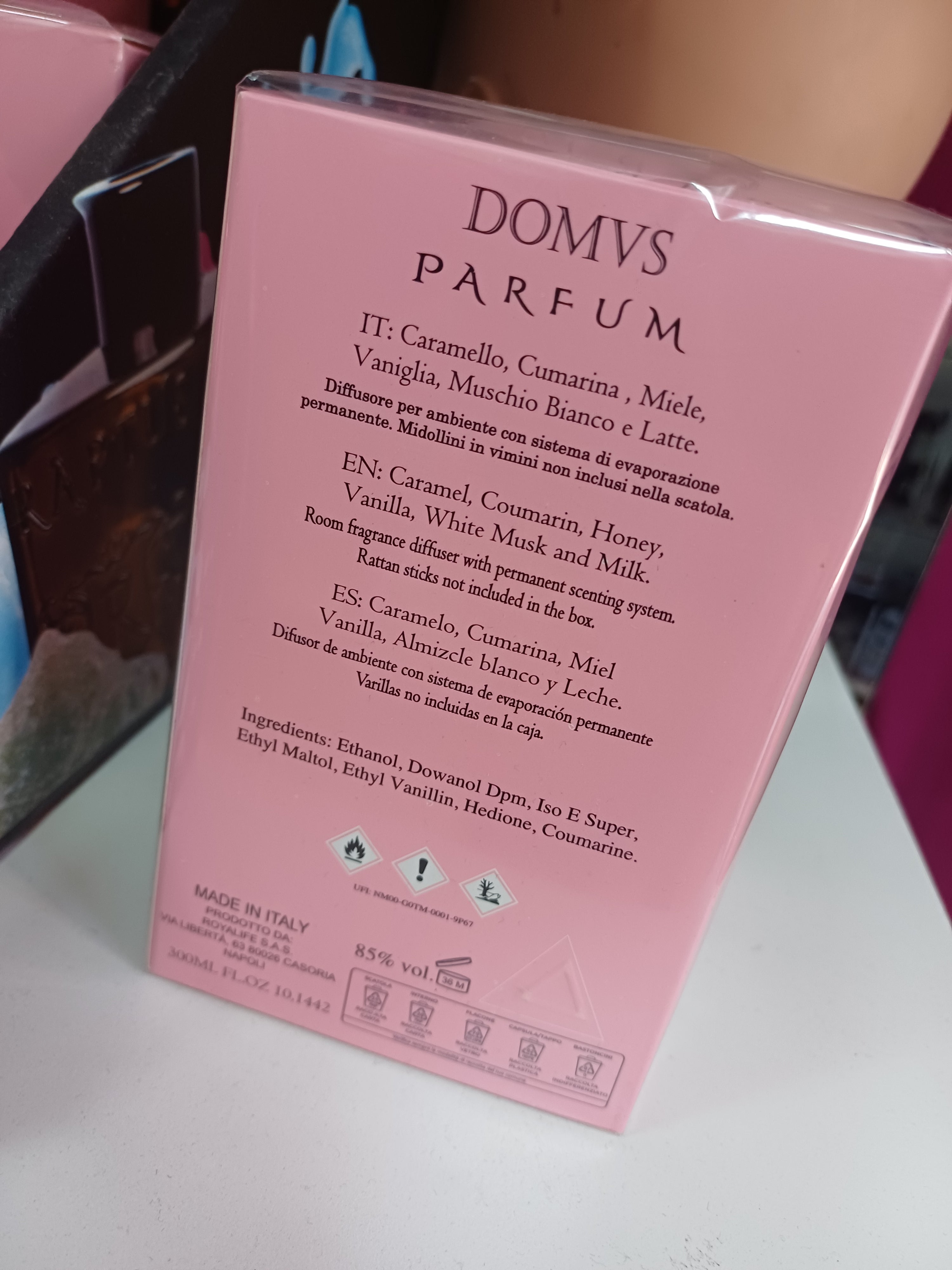 Profumatore bianco latte