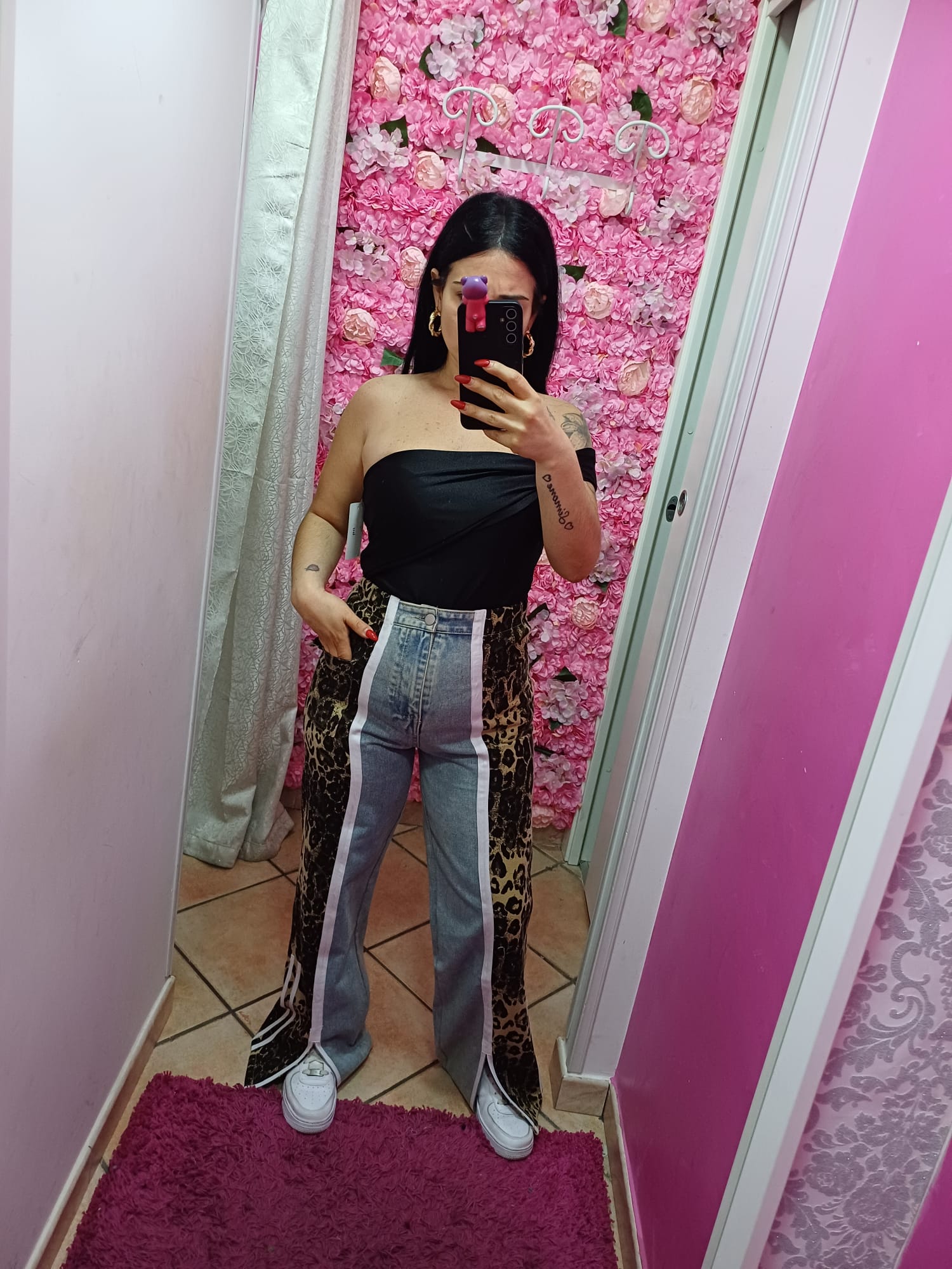 Jeans leopard