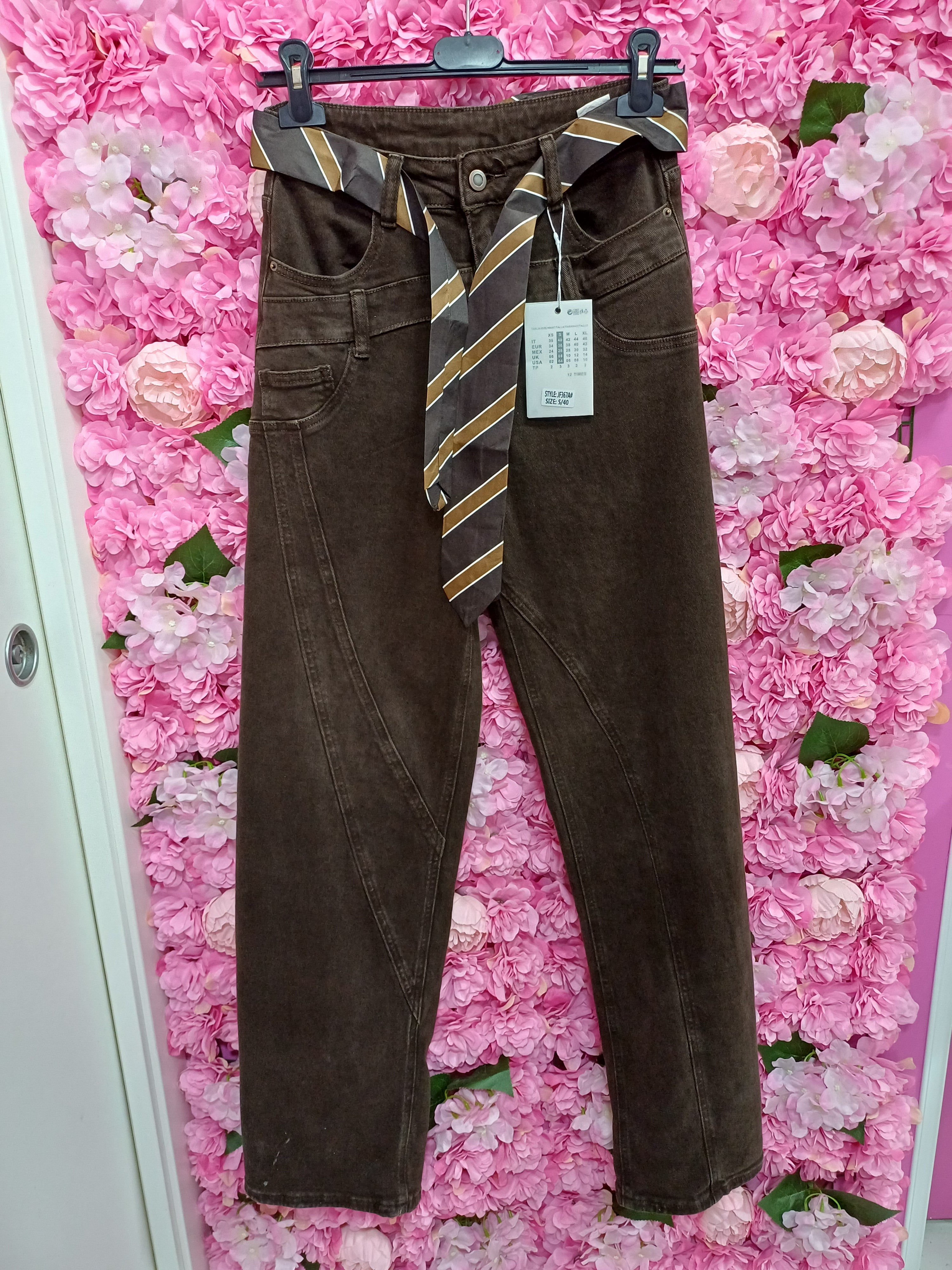 Jeans cravatta