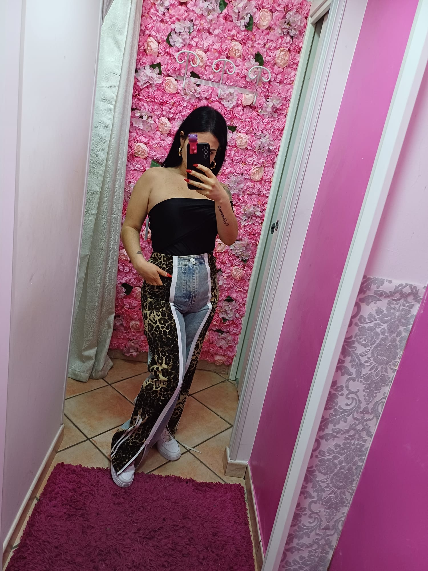 Jeans leopard