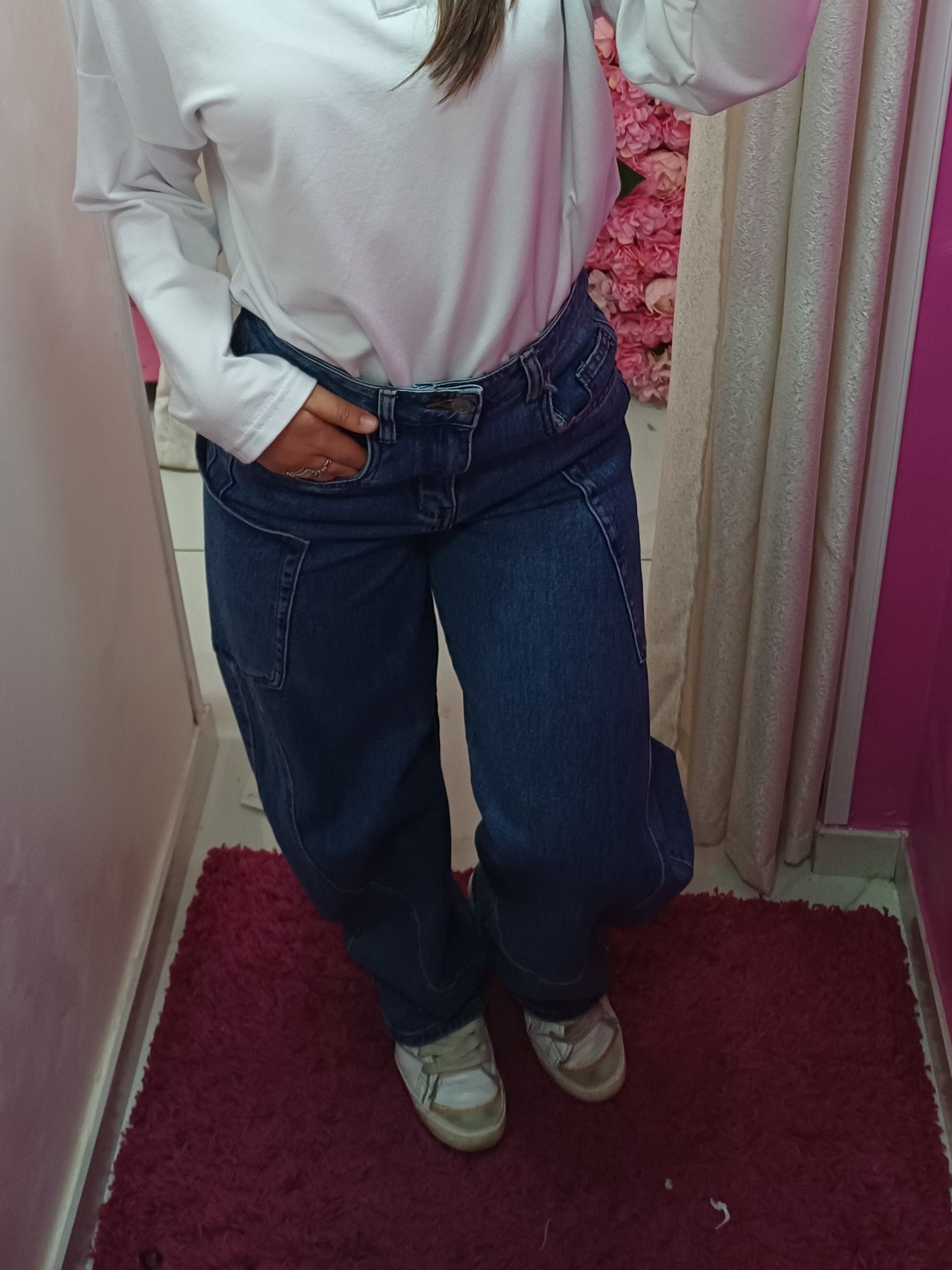 Jeans Ballon tasche