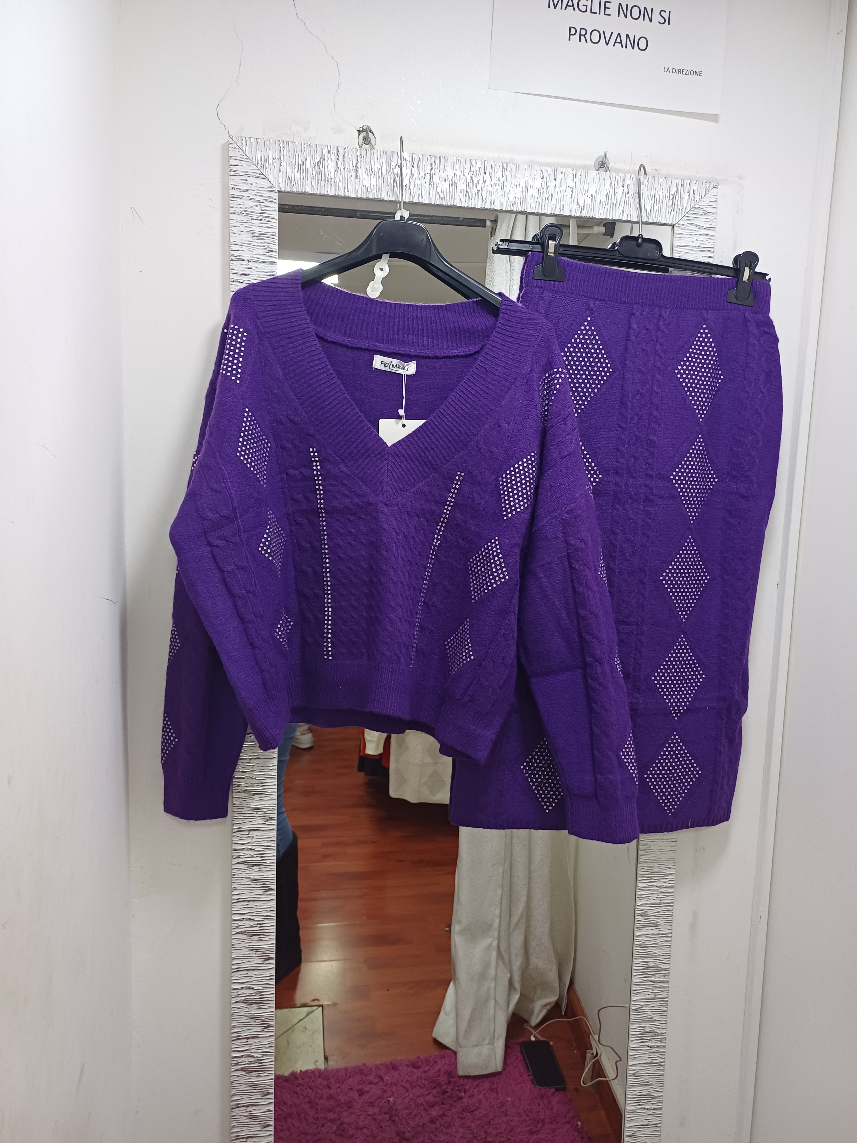 coordinato maglia e gonna