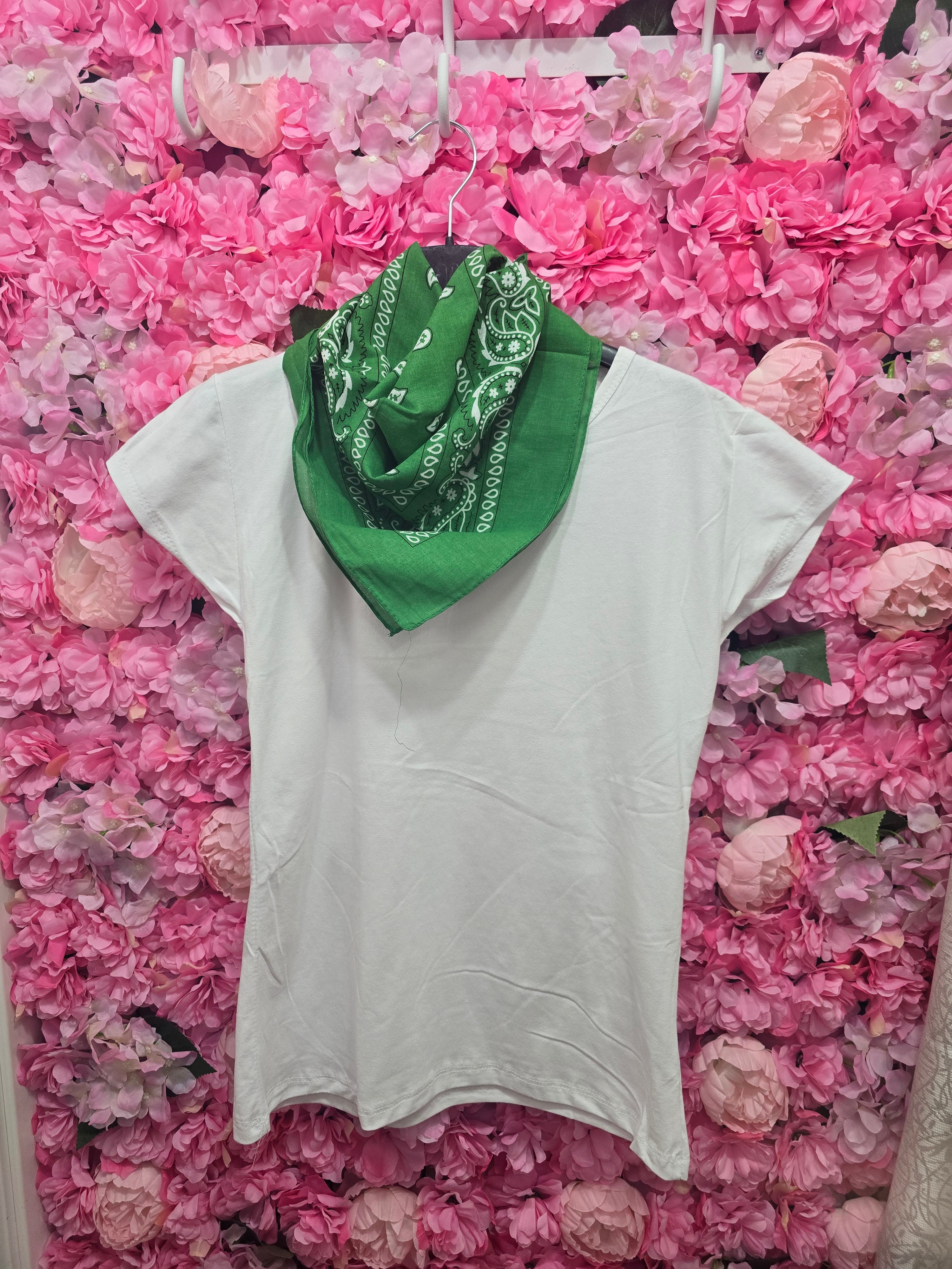 T-shirt bandana