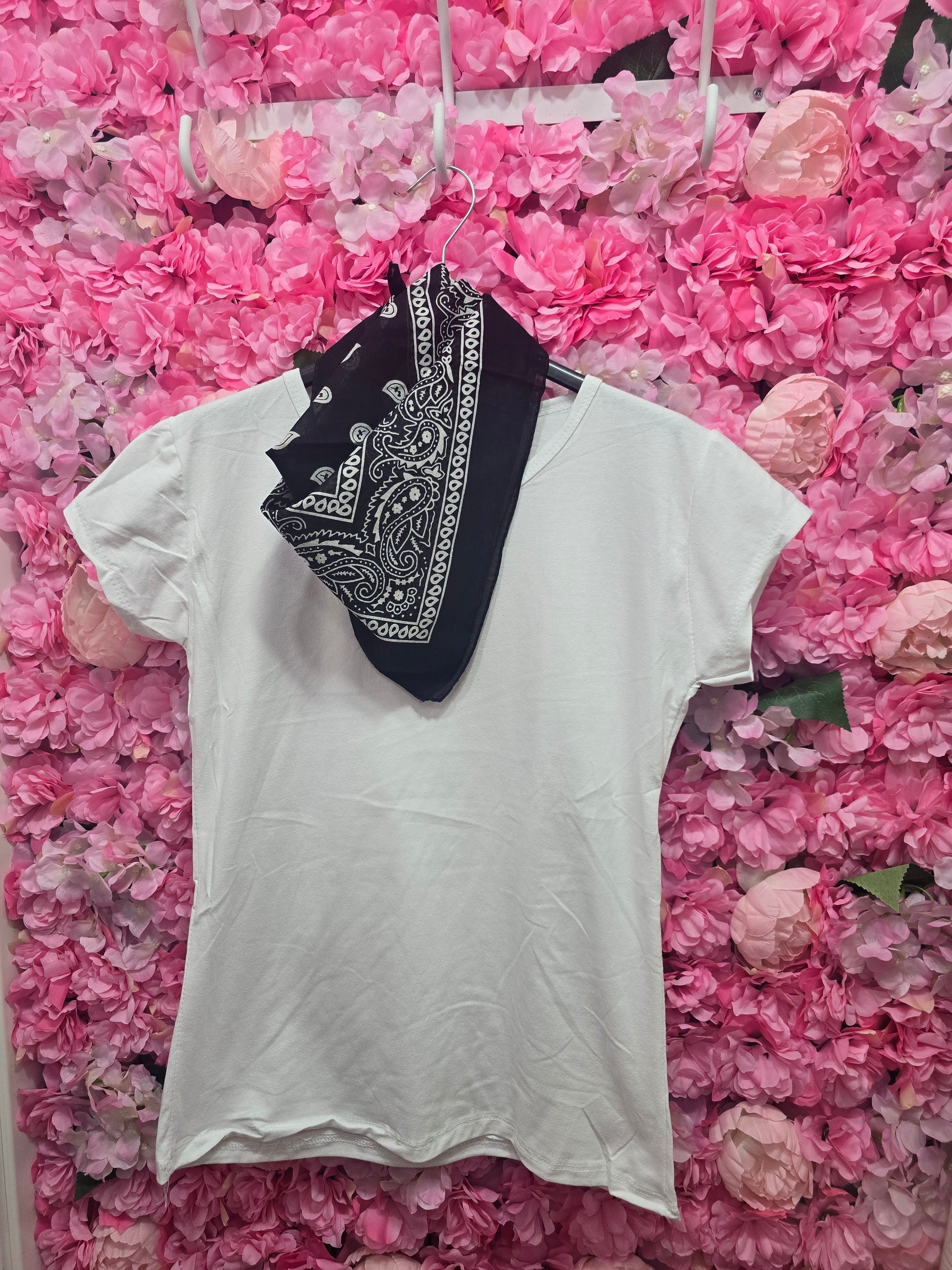 T-shirt bandana