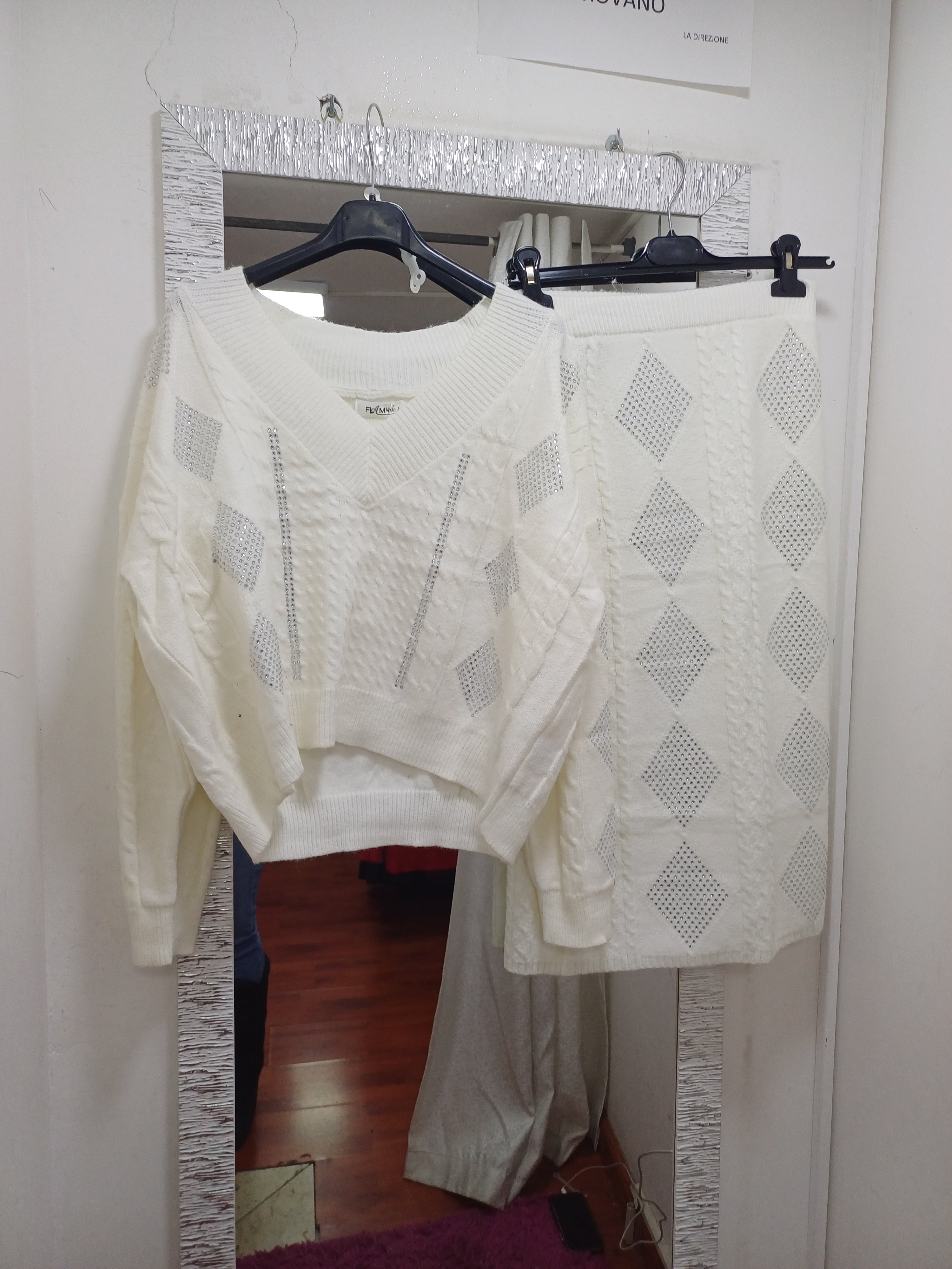 coordinato maglia e gonna