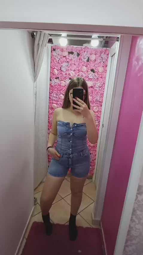 Tutina in jeans Marilyn