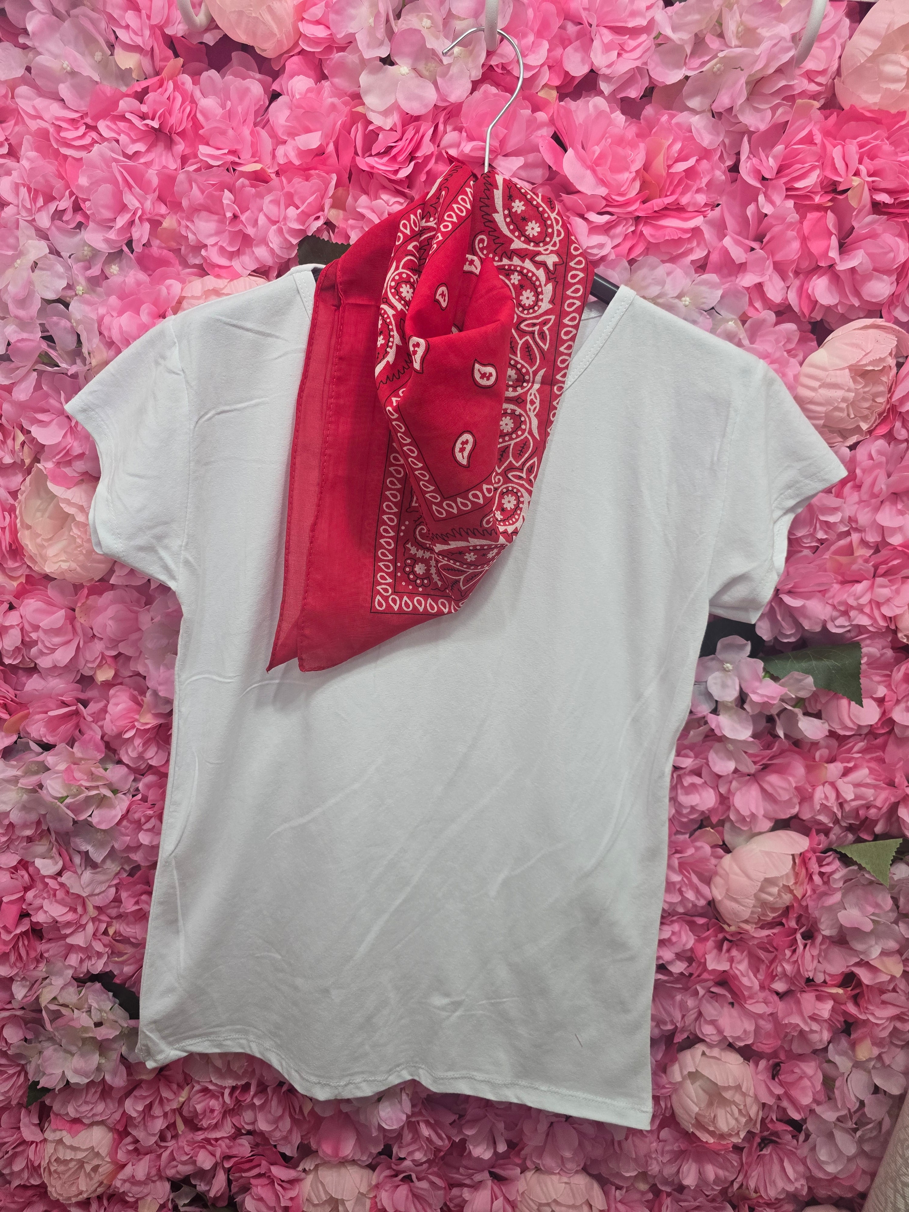 T-shirt bandana