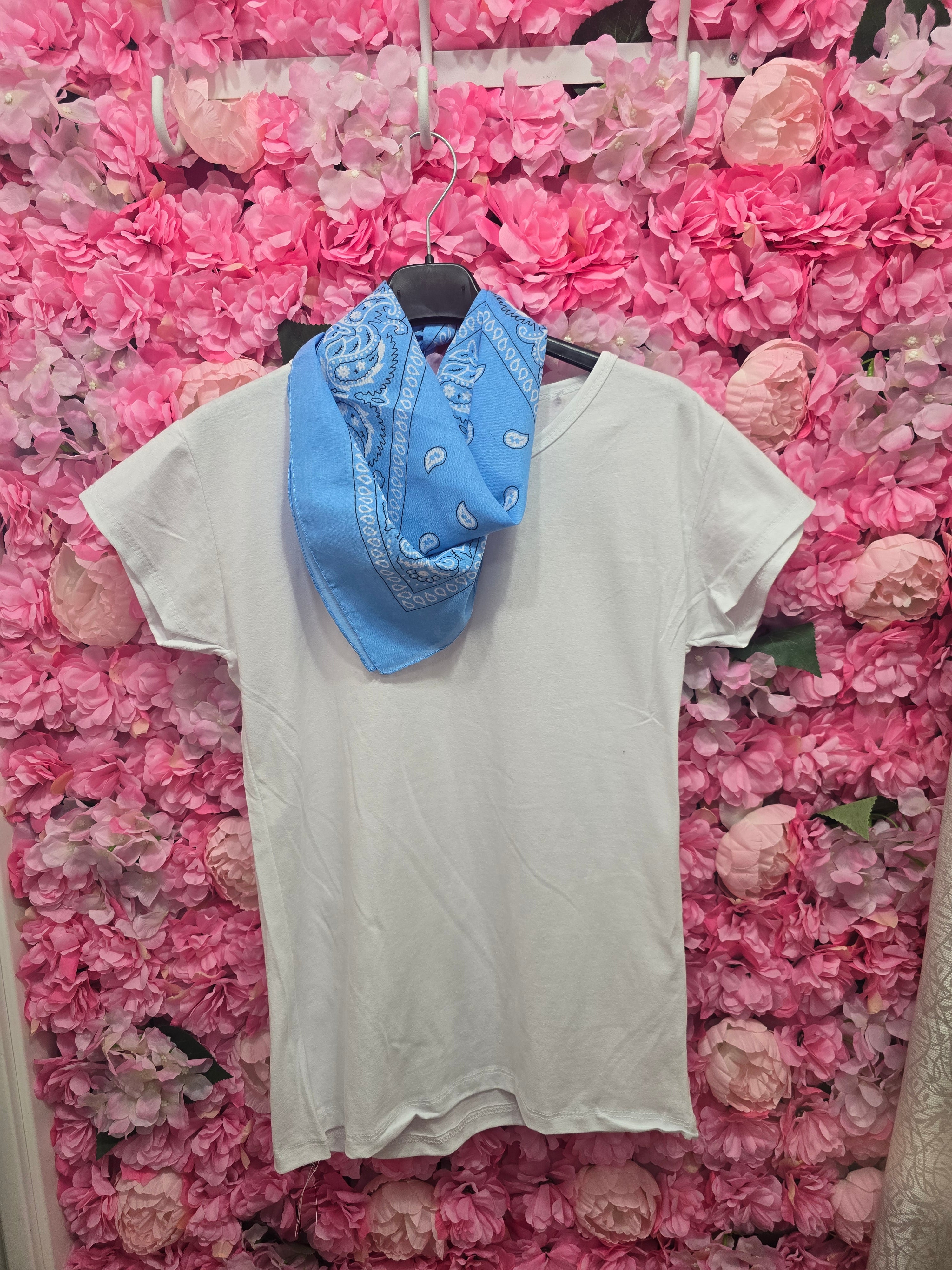 T-shirt bandana