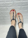 Sandali con strass