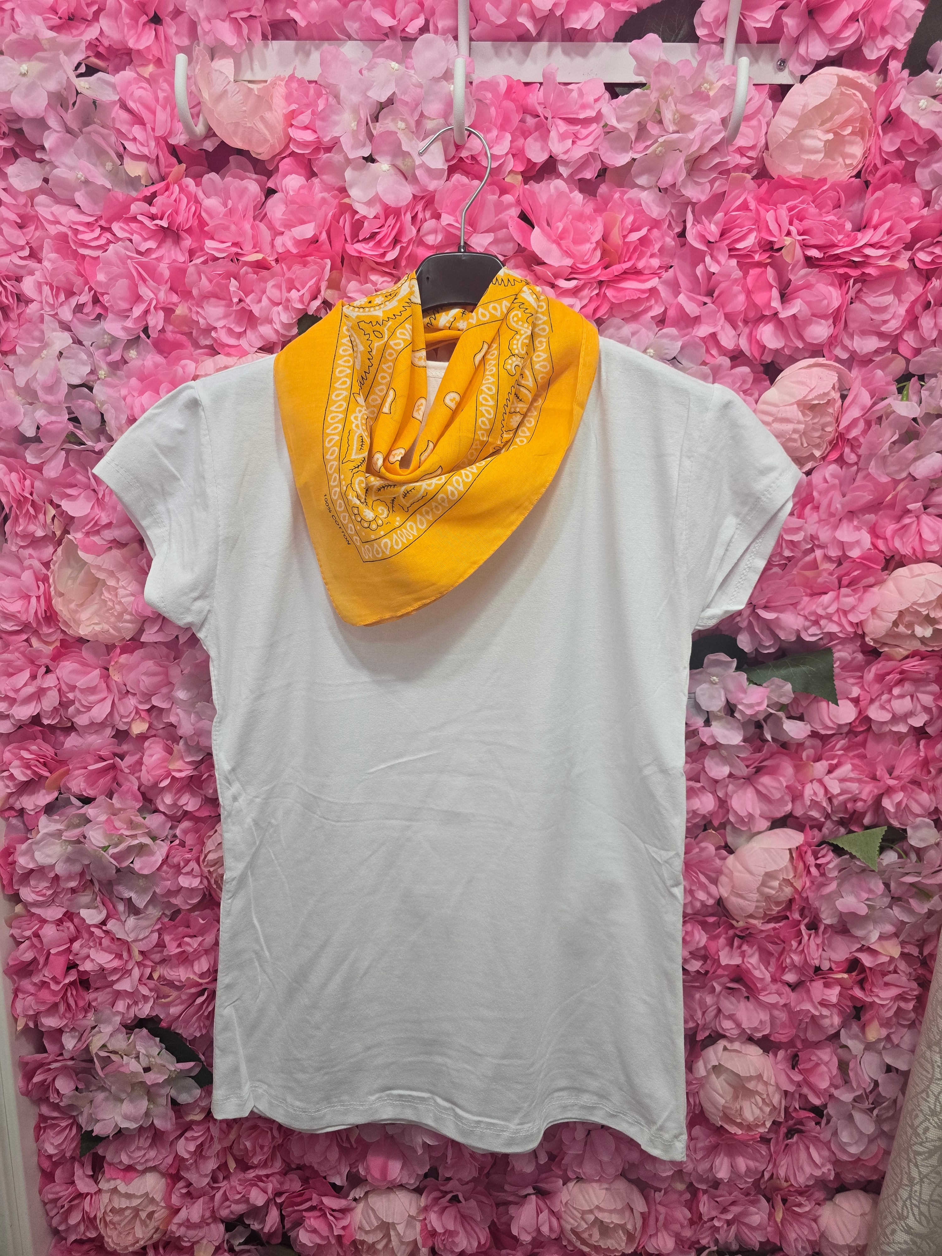 T-shirt bandana