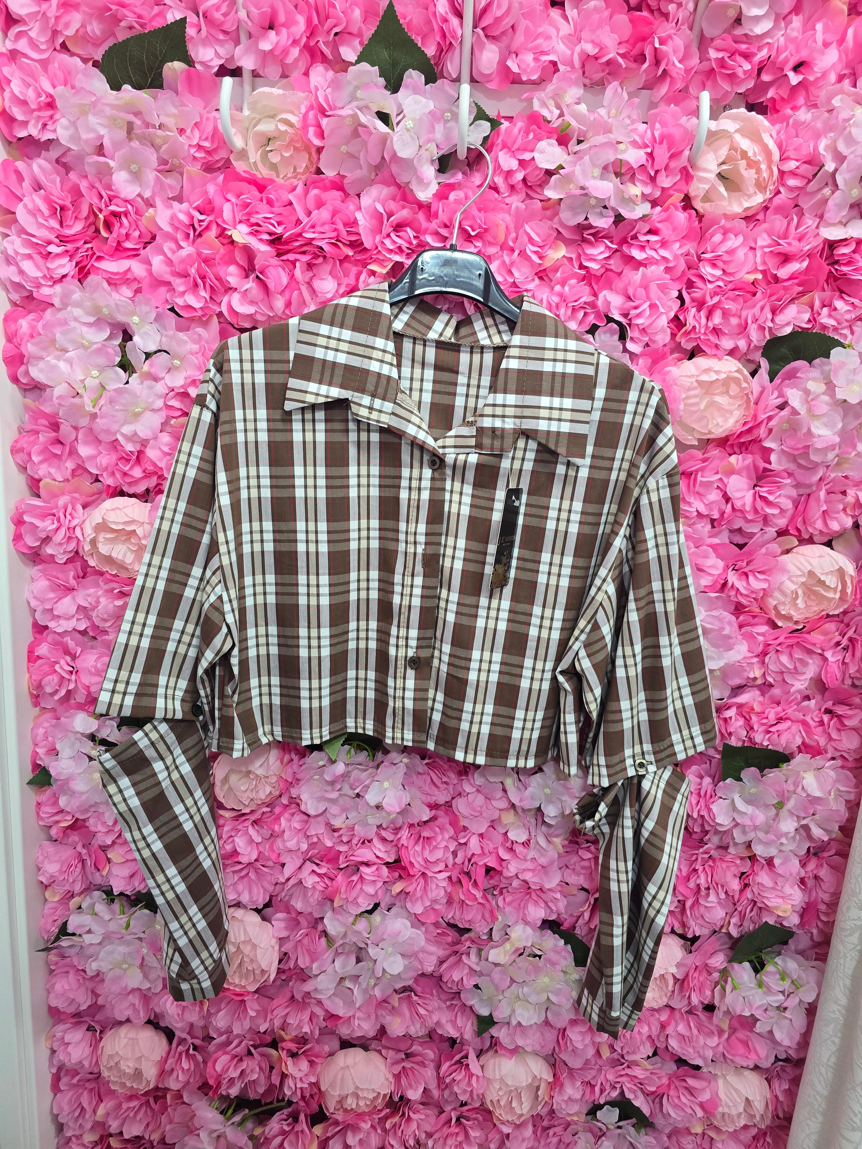 Camicia crop Marida
