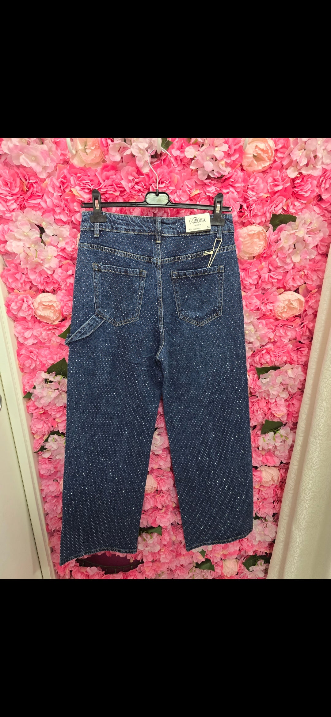 Jeans brillantinato