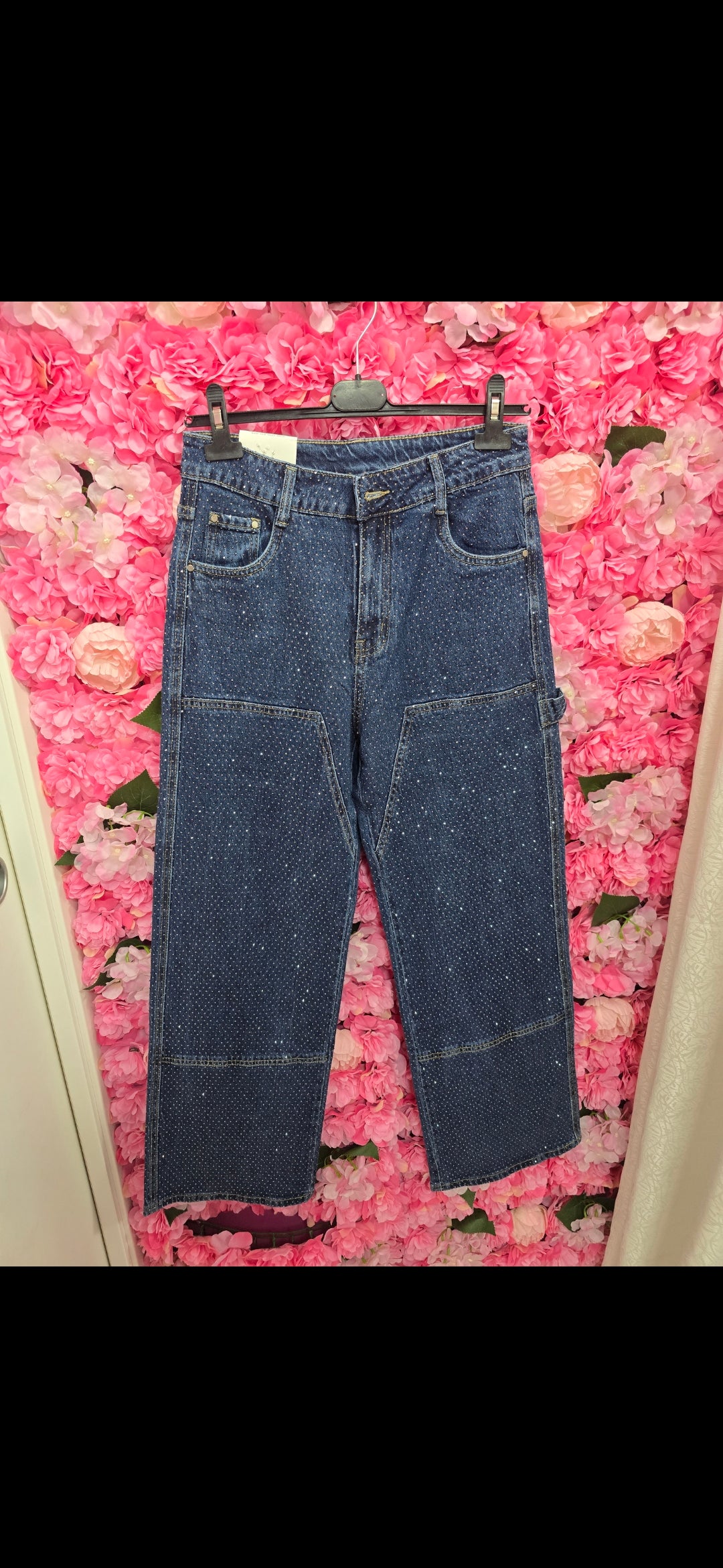Jeans brillantinato