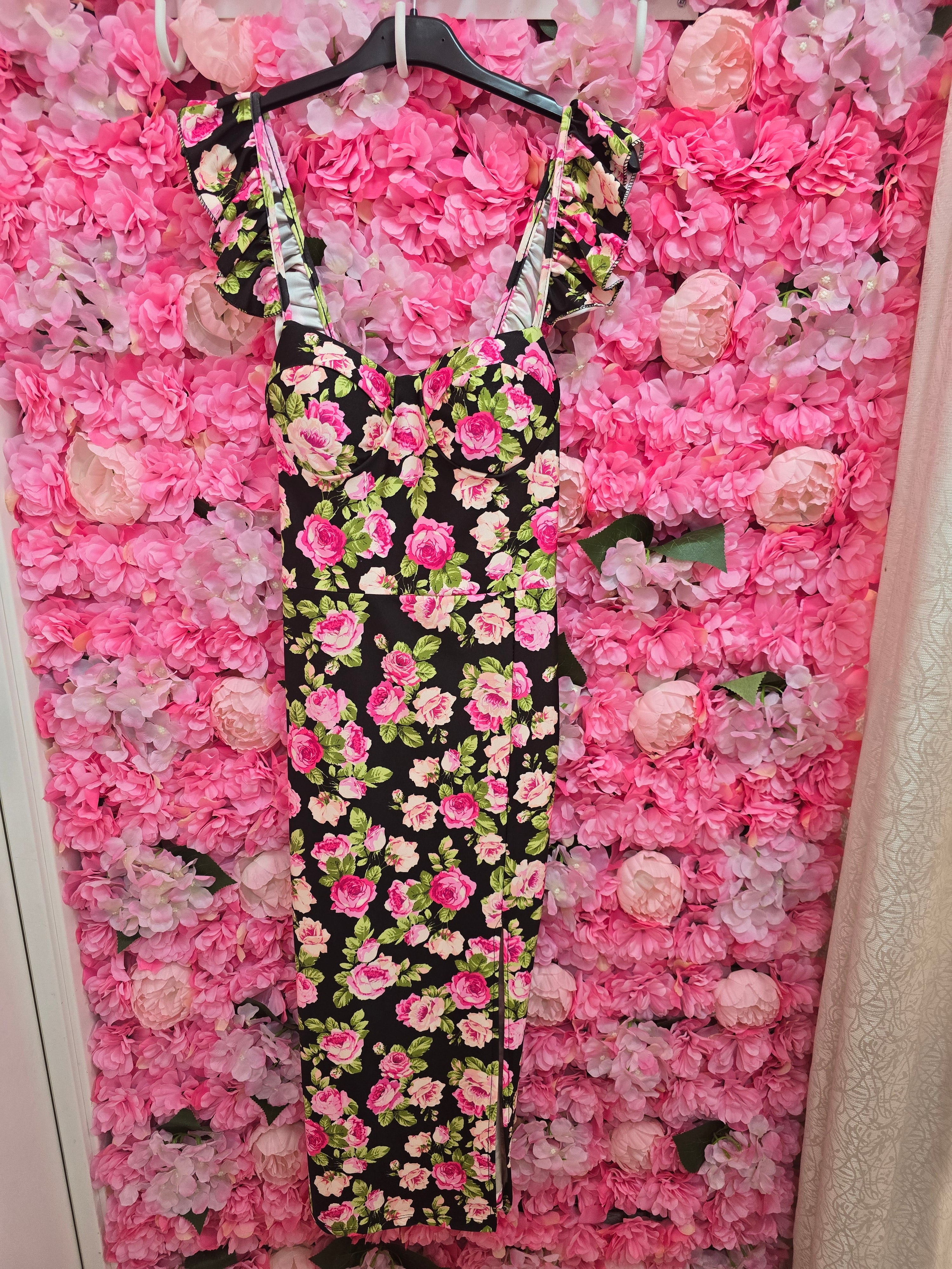 Abiti Flor con spacco