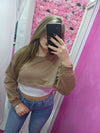 Felpa crop