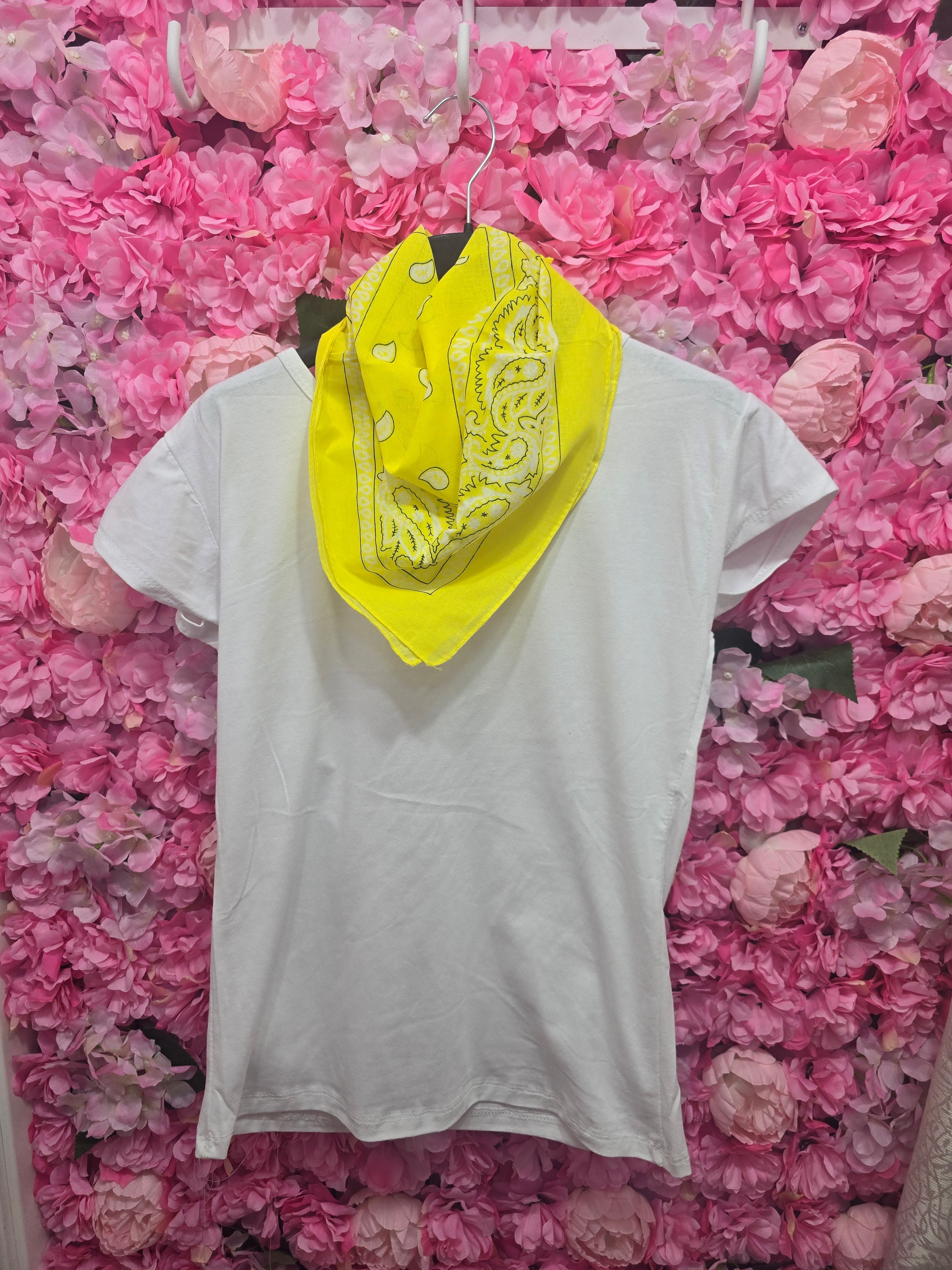 T-shirt bandana