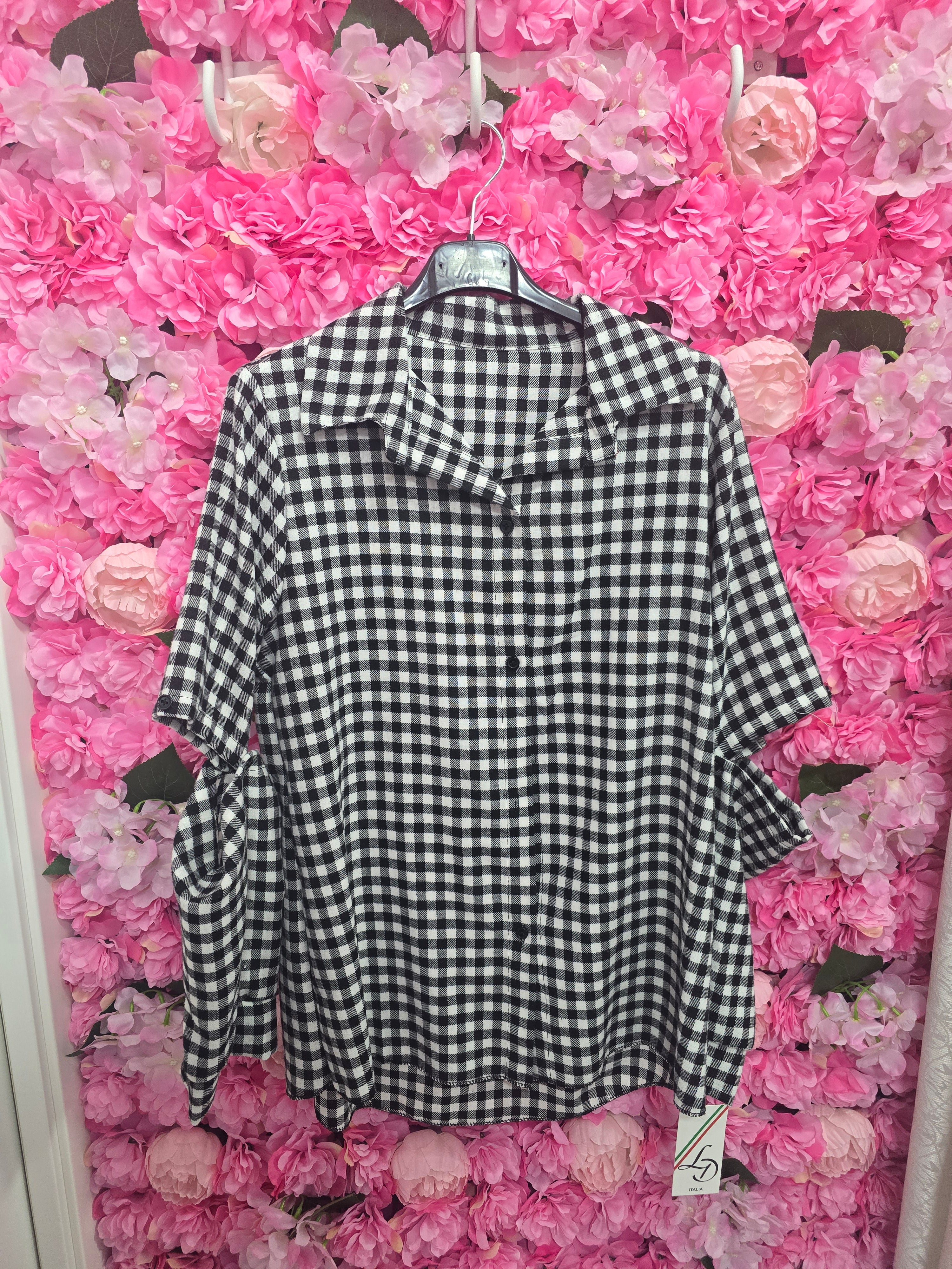 Camicione a quadretti