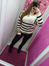 Leggins a costina push/up