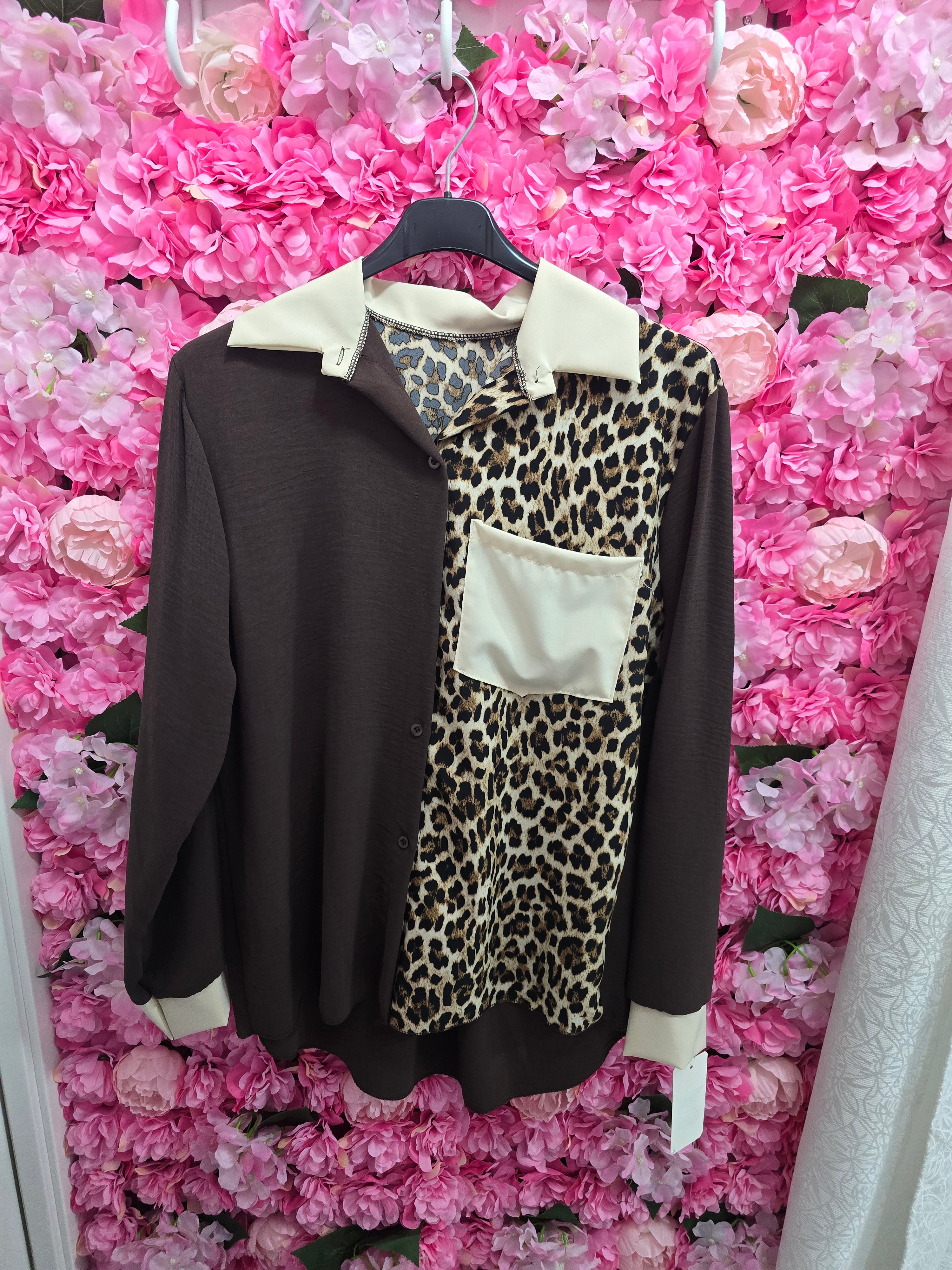 Camicia Leopard