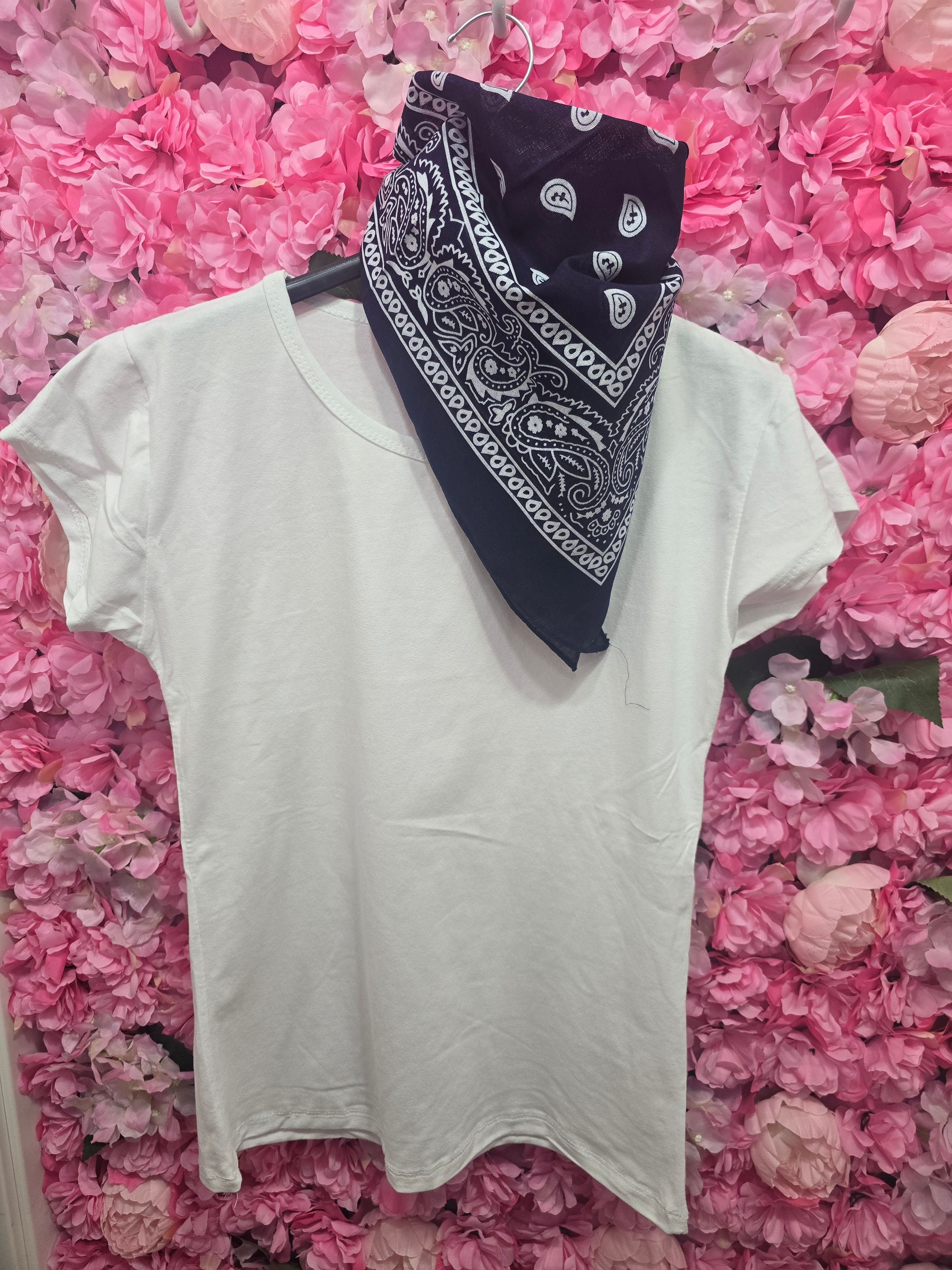 T-shirt bandana