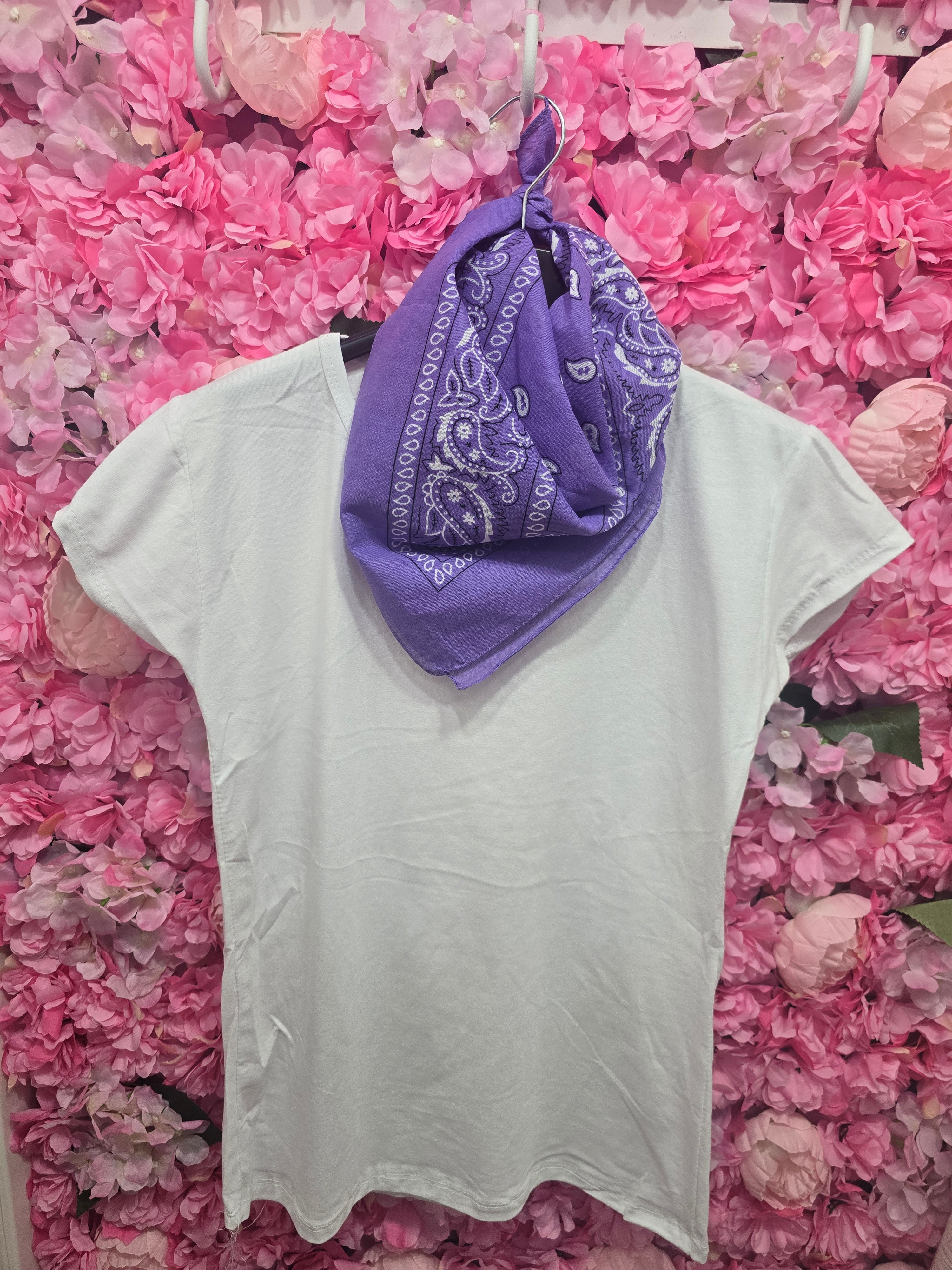 T-shirt bandana