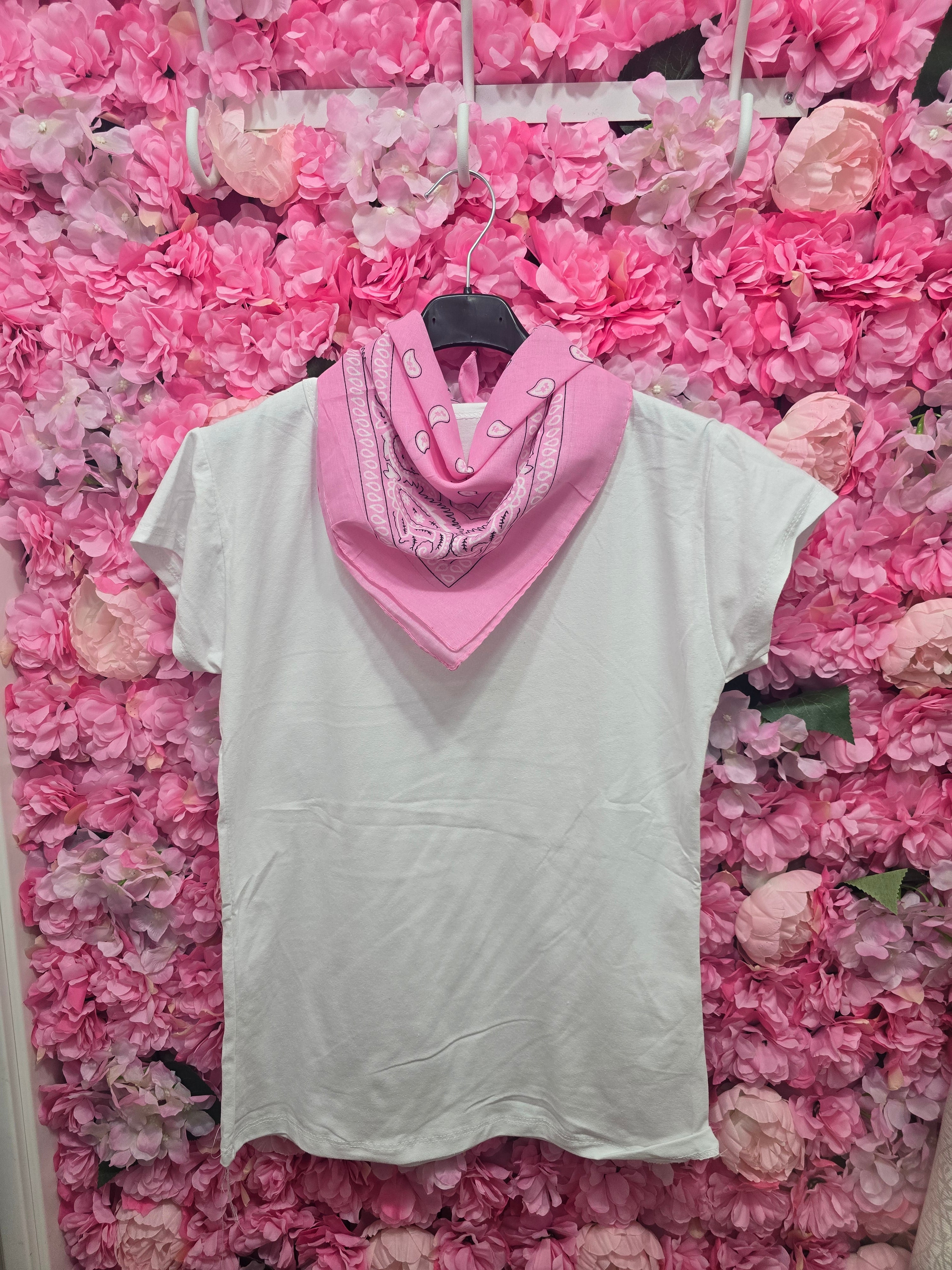 T-shirt bandana